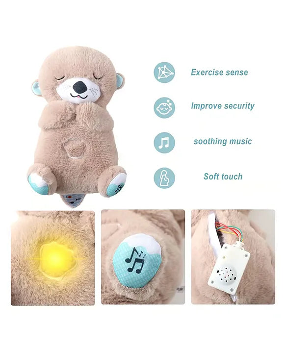 Breathing Teddy Soft Toy for Kids