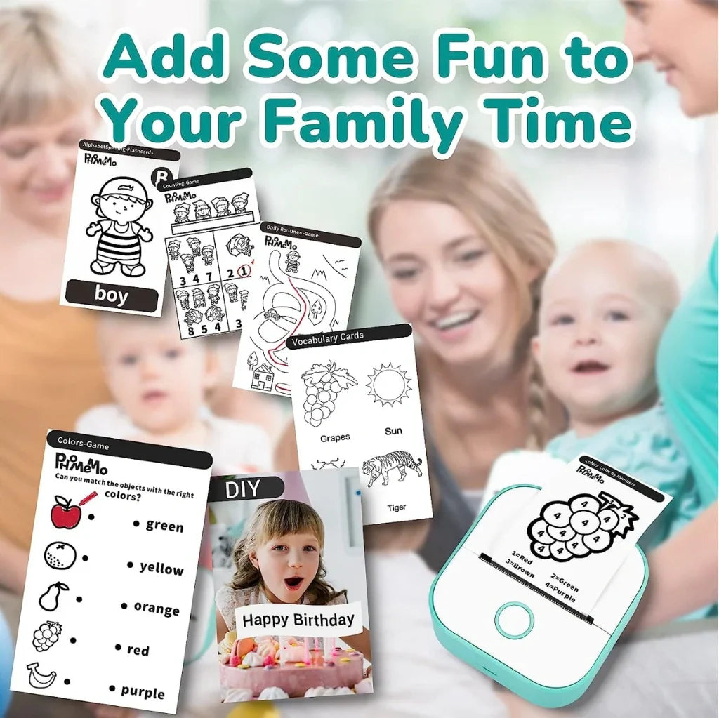 Inkless Portable Pocket Printer