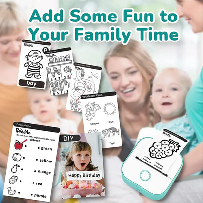 Inkless Portable Pocket Printer