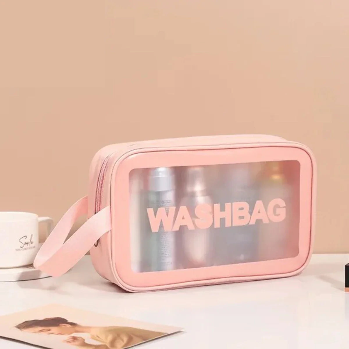 3-Piece Waterproof Travel Cosmetic Organiser