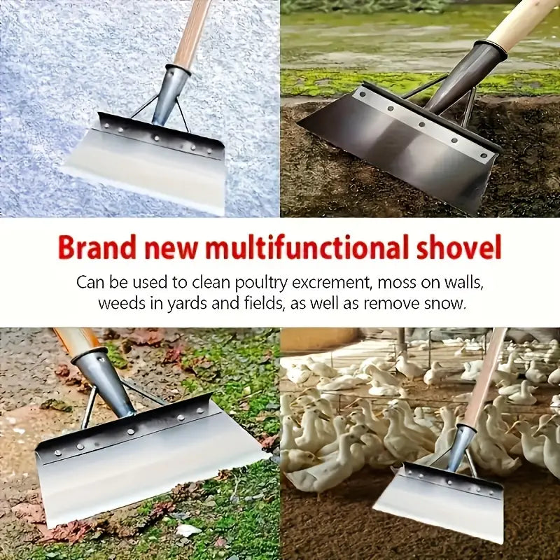 Multifunctional Deep Cleaning Flat Shovel