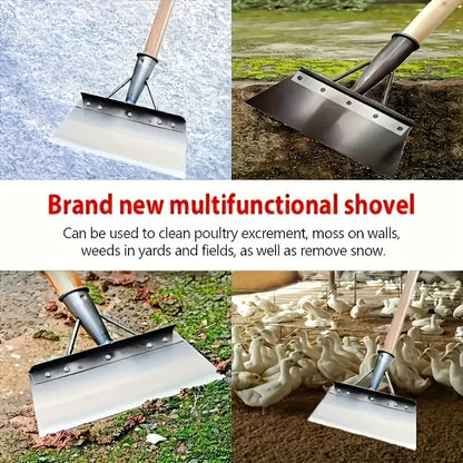 Multifunctional Deep Cleaning Flat Shovel