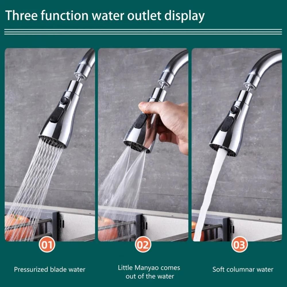 Multi-Functional Kitchen Sink Faucet