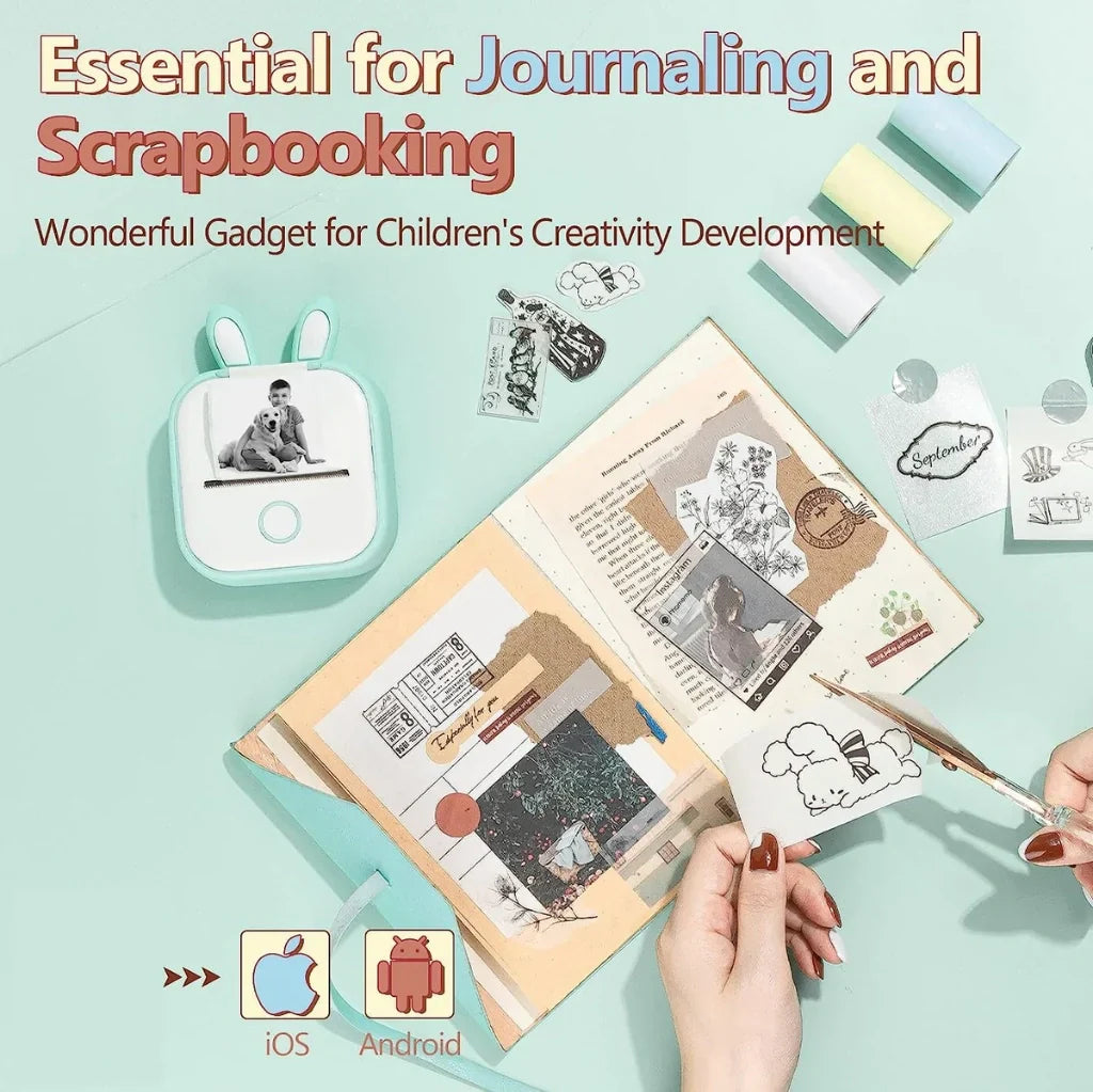 Inkless Portable Pocket Printer
