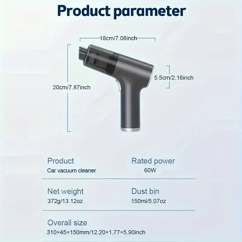 High-Power Vacuum Cleaner