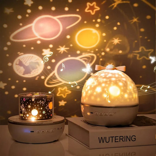 Sky Romantic Rotating Projection Light