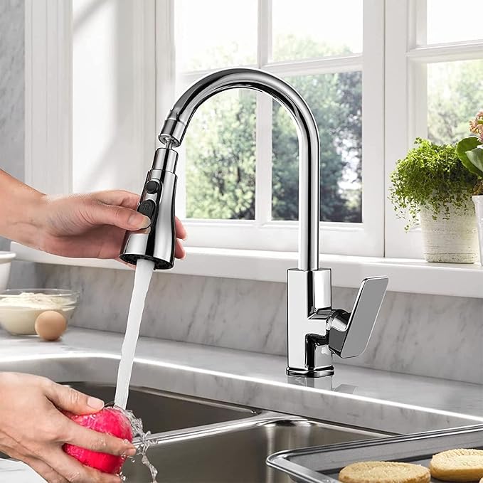 Multi-Functional Kitchen Sink Faucet
