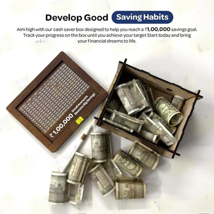 Wooden Piggy Money Saving Bank 💰