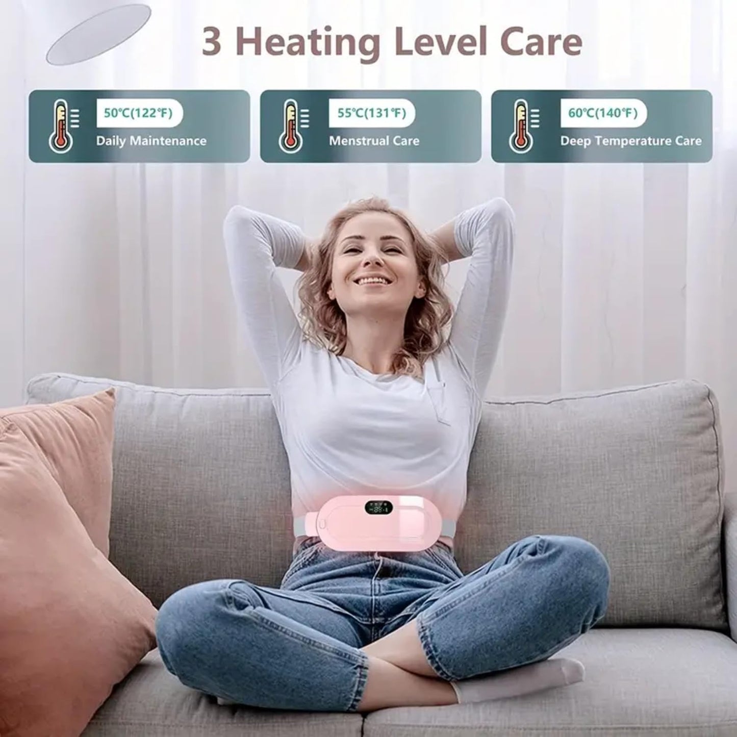 Portable Cordless Menstrual Heating Pad