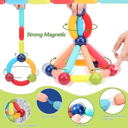 Magnetic Sticks Building Blocks For Kids Early Development