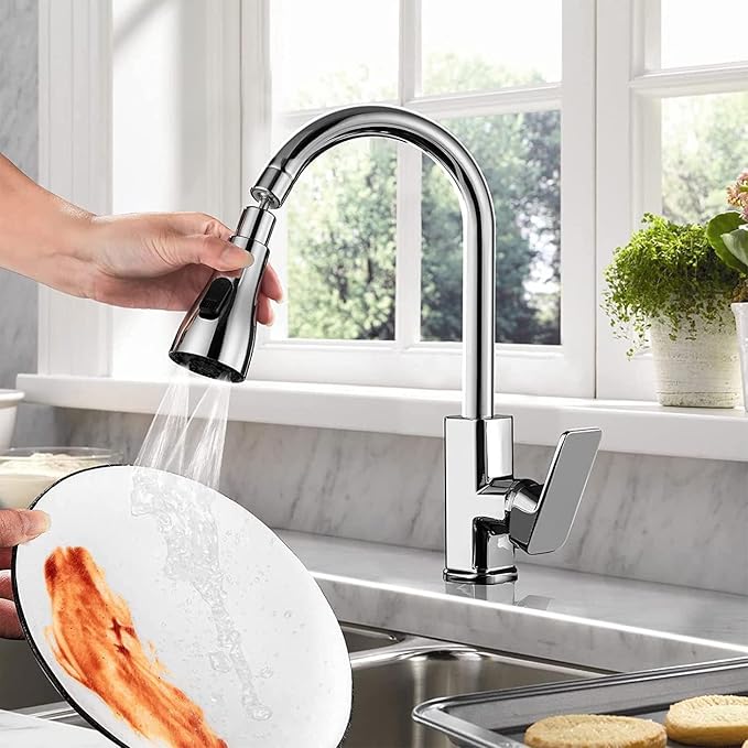 Multi-Functional Kitchen Sink Faucet