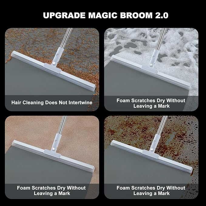 Multipurpose Wiper | Adjustable Silicon Blade | 180° Rotating Head