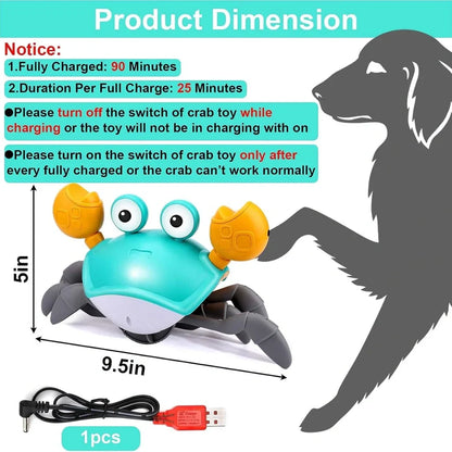 Crawling Crab™ - Interactive Toy for Dogs