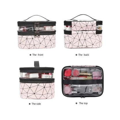 Double-layer Cosmetic Bag