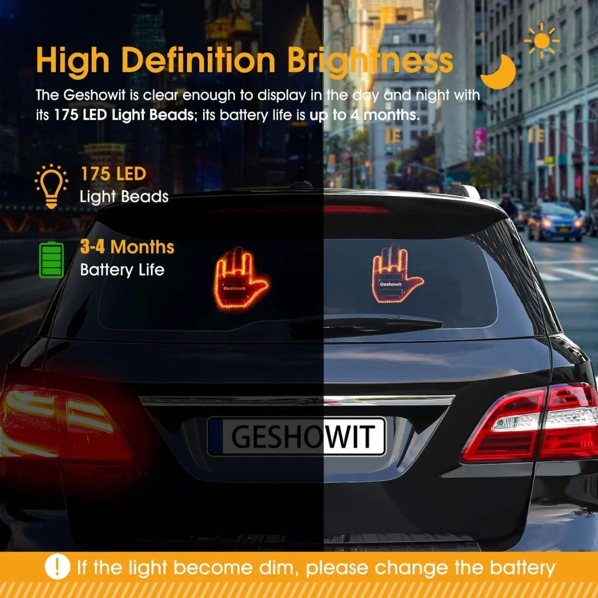 Emote LED Panel - Turn Signals Into Smiles!