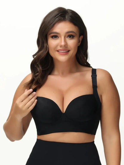 Full Back Coverage Deep Cup Bra