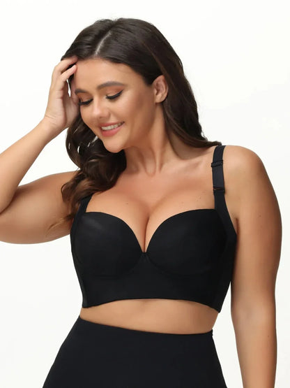 Full Back Coverage Deep Cup Bra