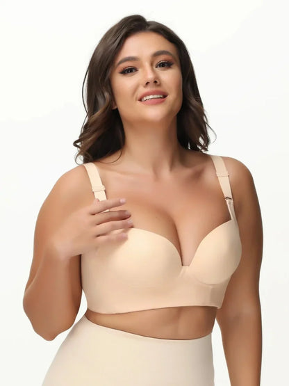 Full Back Coverage Deep Cup Bra