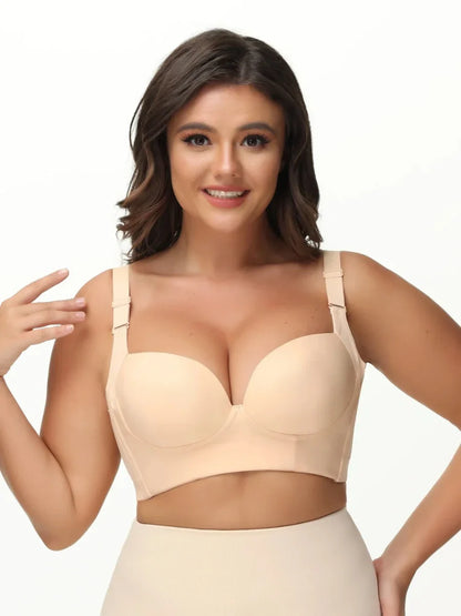 Full Back Coverage Deep Cup Bra