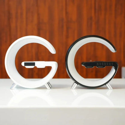 G Intelligent Lamp with Speaker, Clock and Charger