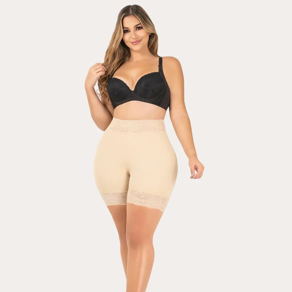 Mid-Waist Shaping Shorts