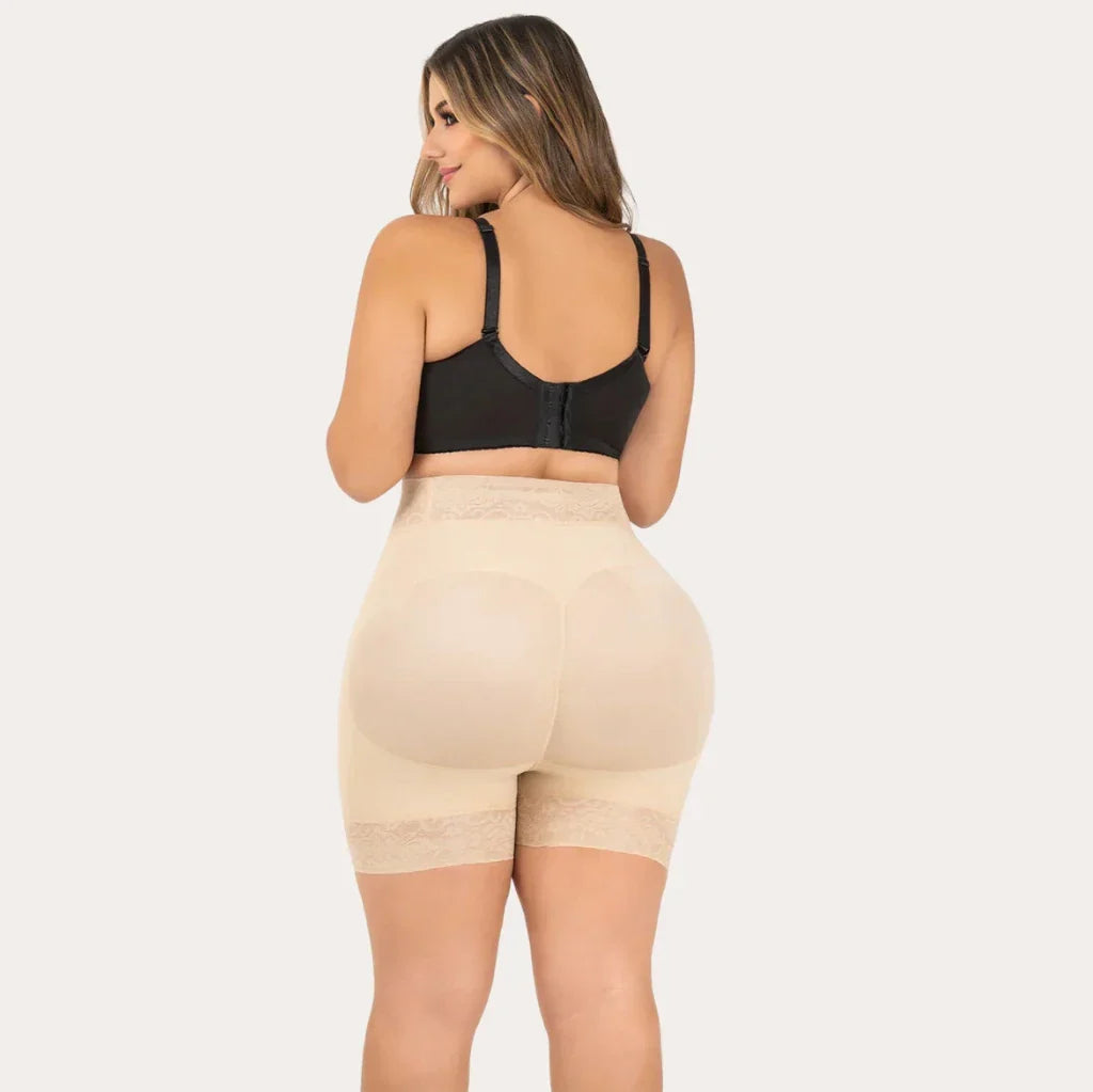 Mid-Waist Shaping Shorts