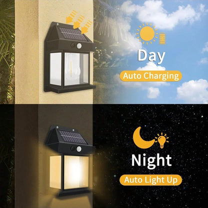 Outdoor Solar Lamp with Motion Sensor