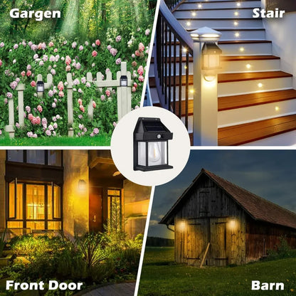 Outdoor Solar Lamp with Motion Sensor