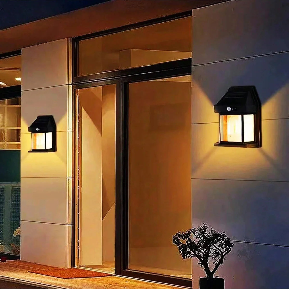 Outdoor Solar Lamp with Motion Sensor