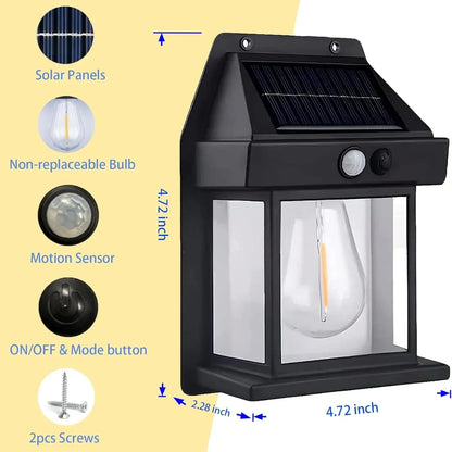 Outdoor Solar Lamp with Motion Sensor