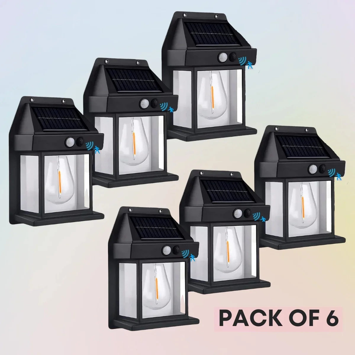 Outdoor Solar Lamp with Motion Sensor