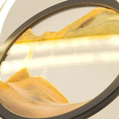 Rotating Sandscape Decorative Lamp