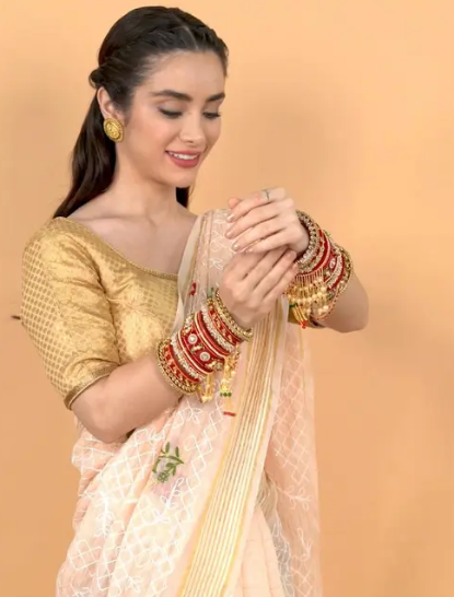 Traditional Red Dulhan Bangles Set