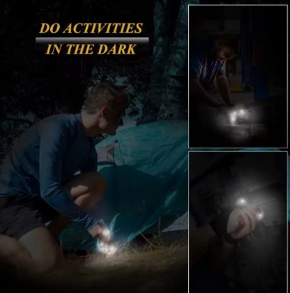 LED Night Light Waterproof Gloves