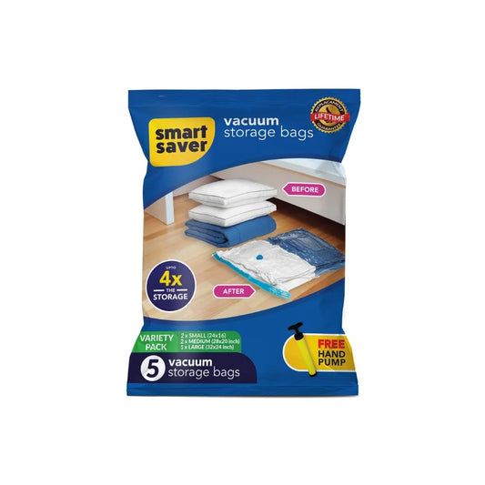 Smart Saver Reusable Vacuum Storage Bags