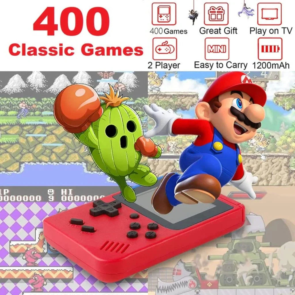 The Retro Game Console (400 Games in 1 Game Box)