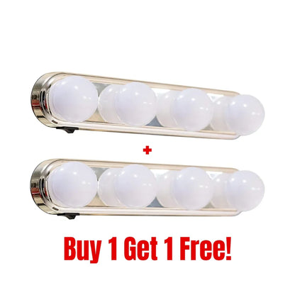 Hollywood Led Vanity Mirror Lights - 4LED Bulbs