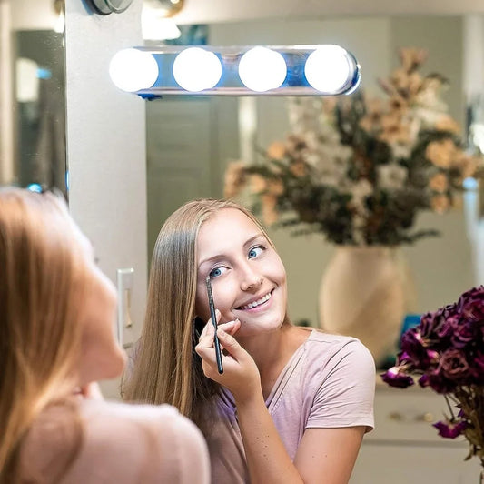 Hollywood Led Vanity Mirror Lights - 4LED Bulbs