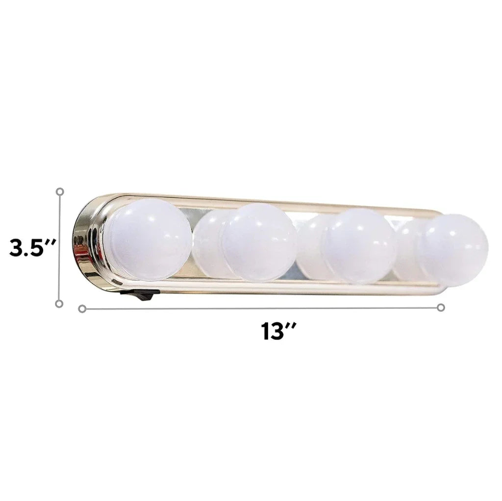 Hollywood Led Vanity Mirror Lights - 4LED Bulbs
