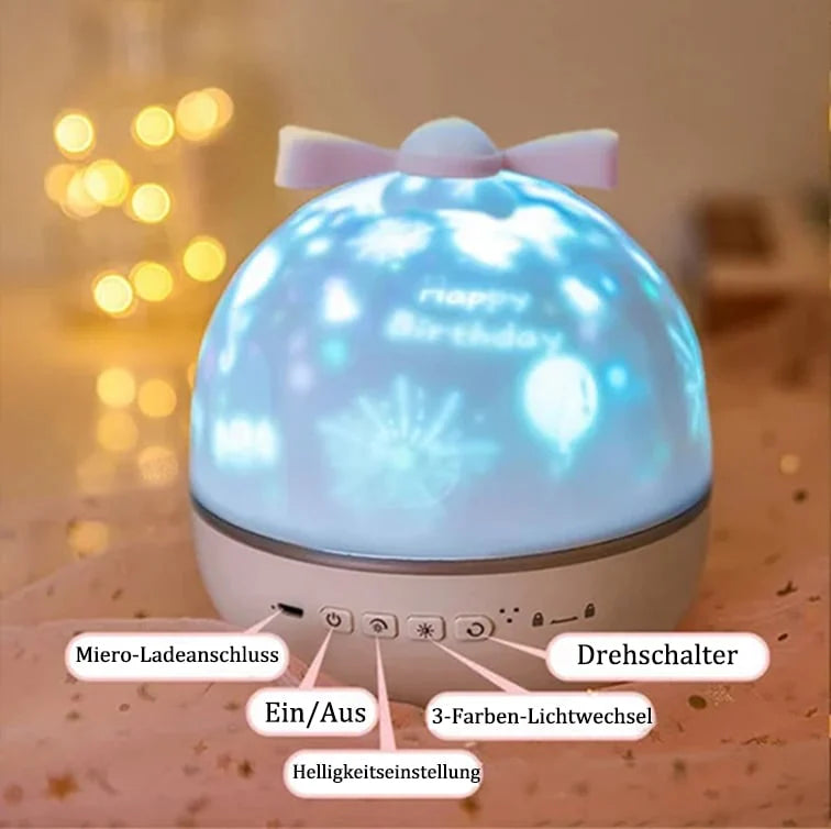Sky Romantic Rotating Projection Light