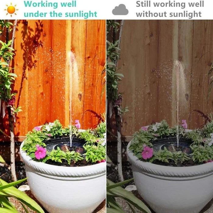 Solar Serenity Fountain