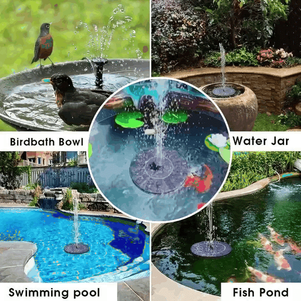Solar Serenity Fountain