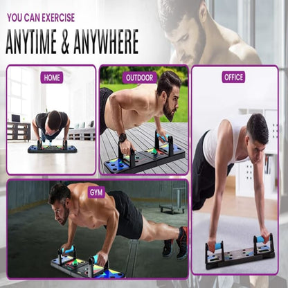 9 in 1 Revolution Push Up Rack Board