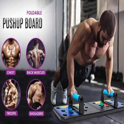 9 in 1 Revolution Push Up Rack Board